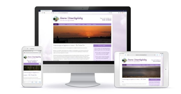 Portfolio - Webdesign - Amarna Uitvaartbegeleiding
