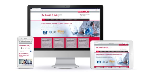 Portfolio - Webdesign - De Smeth en Kok