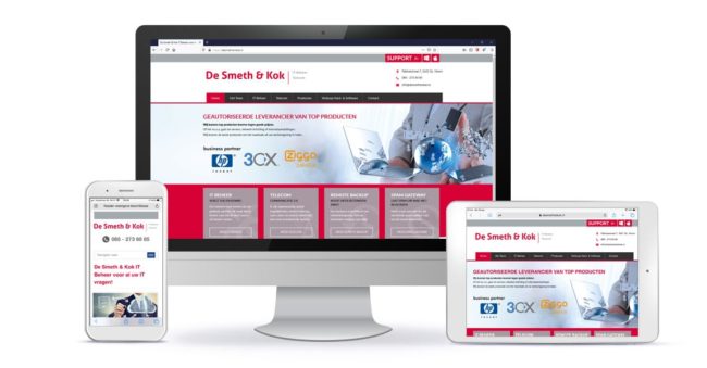 Portfolio - Webdesign - De Smeth en Kok