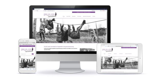 Portfolio - Webdesign - Gastouderbureau Puur