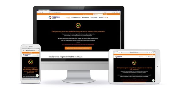 Portfolio - Webdesign - Proofing Company