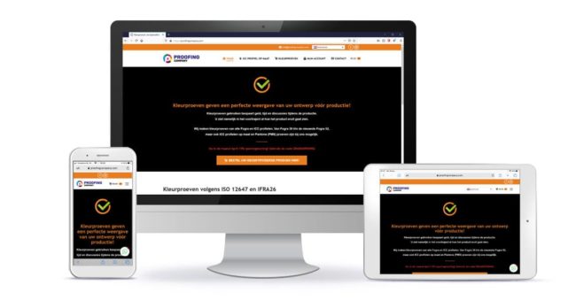 Portfolio - Webdesign - Proofing Company