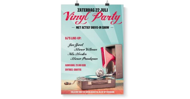 Portfolio - Posters - Vinylparty