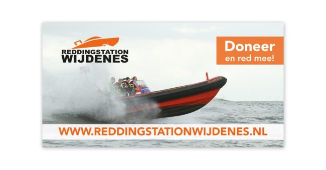 Banner Reddingboot Wijdenes
